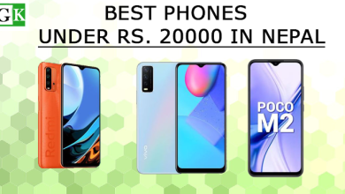 Best Smartphones Under Rs. 20,000 in Nepal