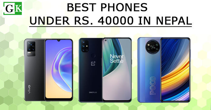 Best Smartphones Under Rs. 40000 in Nepal