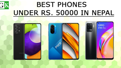 Best Smartphones under Rs 50000 in Nepal