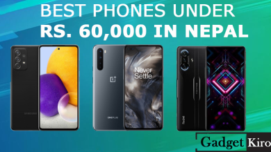 Best Smartphones under 60000 in Nepal